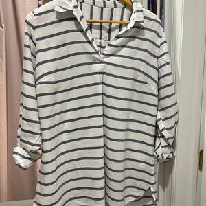 Cotton striped shirt